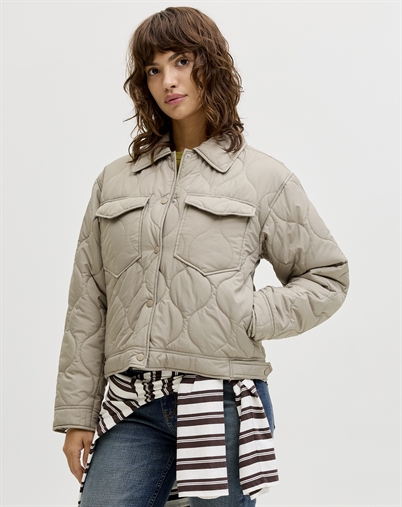 JJXX - JXHope Allie Quilted Jakke - Vintage Khaki